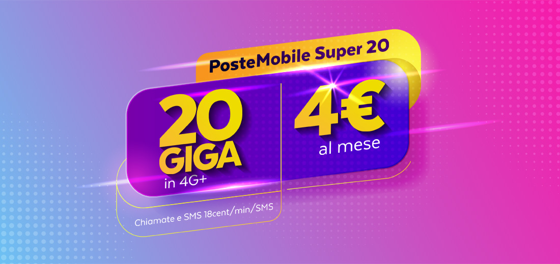 PosteMobile Super 20