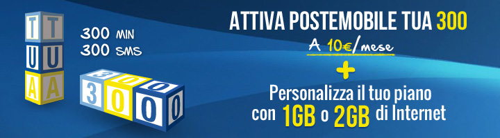 PosteMobile TUA 300
