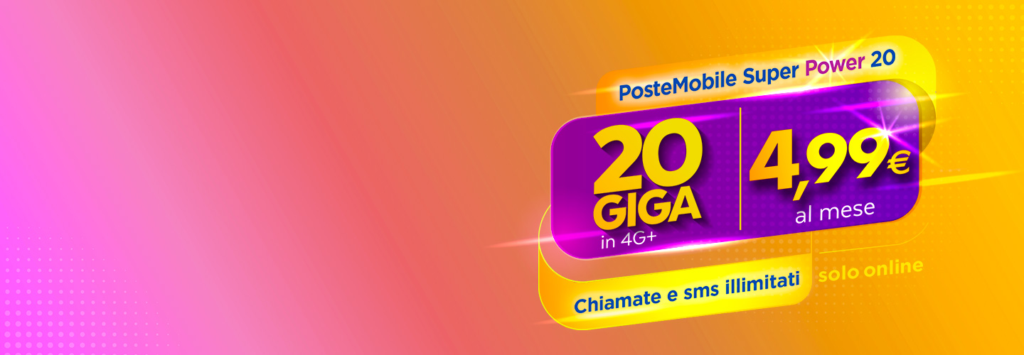 PosteMobile Super Power 20
