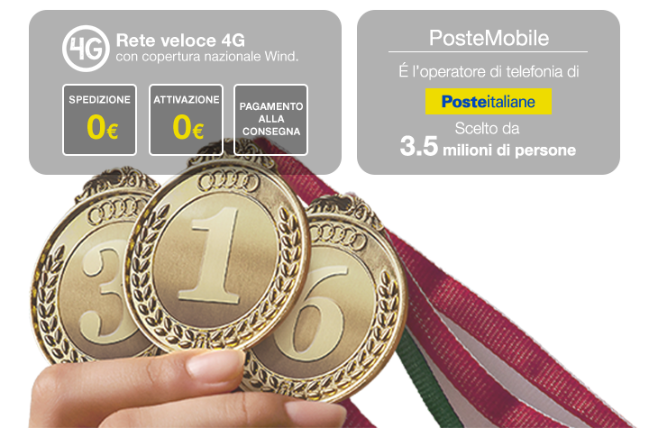 PosteMobile lancia CREAMI Revolution 1000 crediti e 7GB 8 euro
